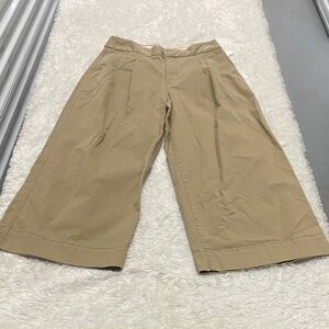 GAP Women's Tan Wide-Leg Jeans